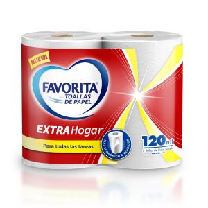Toalla de papel Favorita Extra Hogar 2 un 60 m 50 Mangas